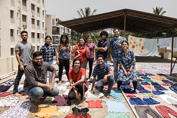 the little more love team together at Shishu Bhavan orphanage