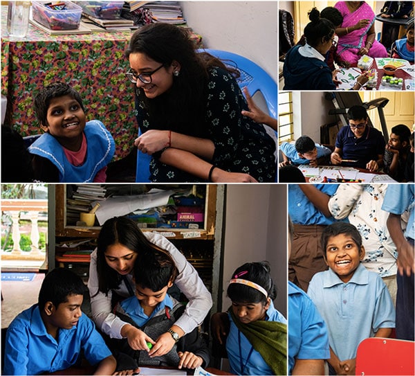 Volunteering at Nireekshana, a school in Bangalore for physically and mentally disabled children