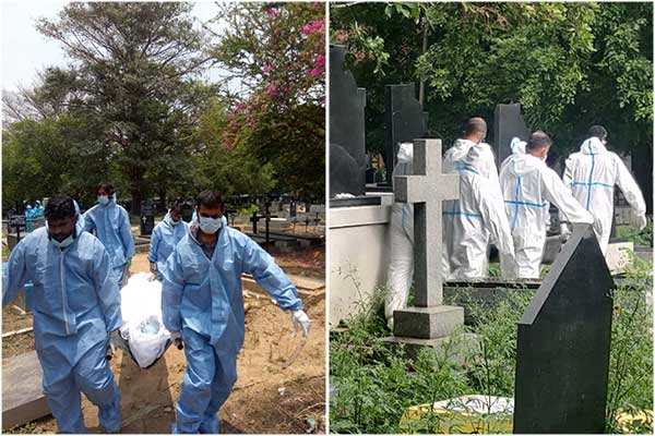 we donated PPE kits in Bangalore